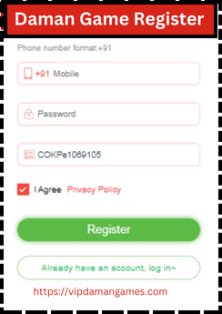daman game register