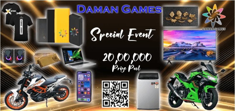 Daman Games Online Event