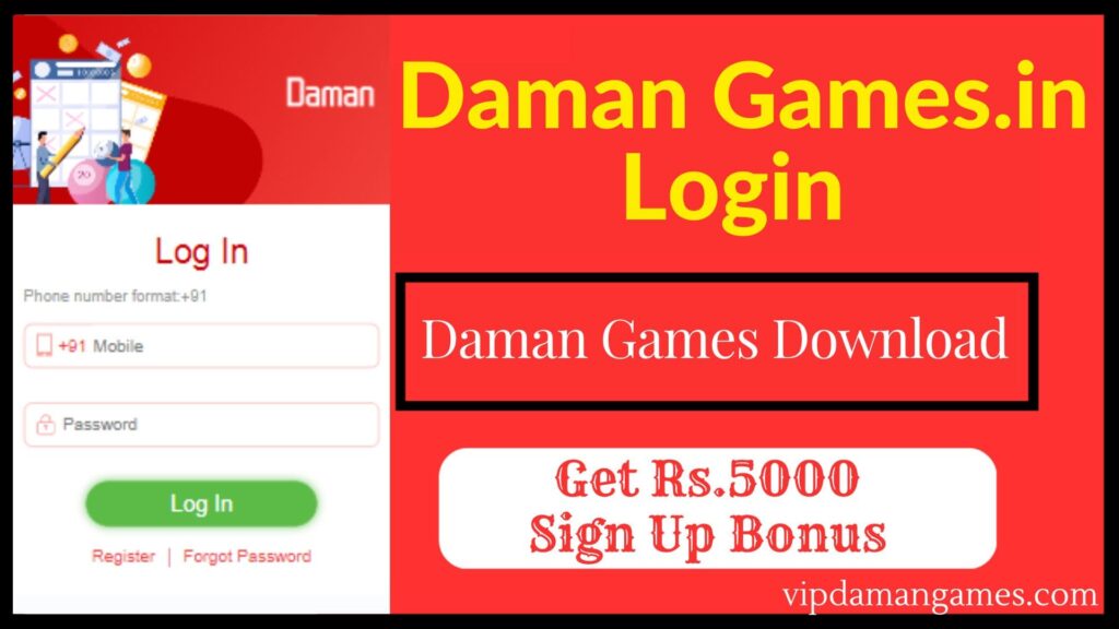 Daman Games.in Login